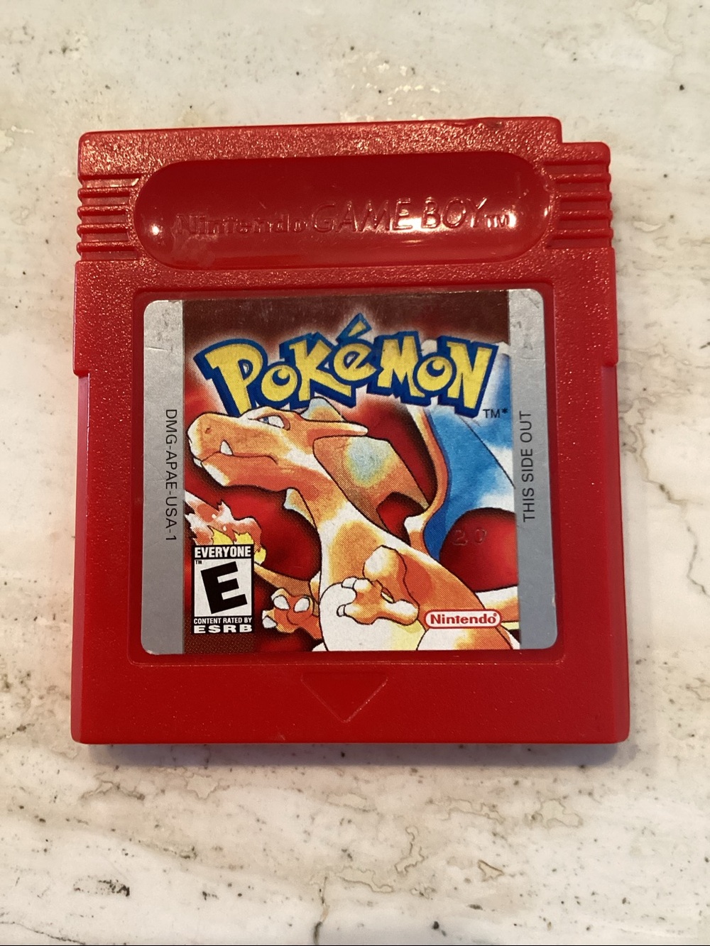 Pokemon Red Version Nintendo Gameboy Game Authentic Original Tested Game Boy